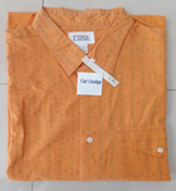 SHIRT- YELLOW WITH DASH LINE, LONGSLEEVE