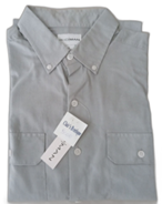 SHIRT- CREAM WITH 2 FRONT POCKET, LONG SLEEVE
