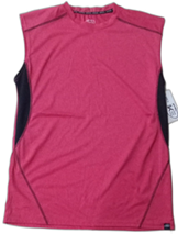 TANK TOP- RED,  SIDE BLACK COLOUR, SLEEVELESS